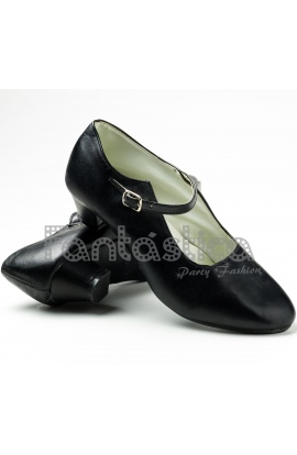 Zapatos para Flamenco Color Negro - Tallas para Niña