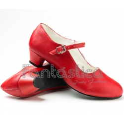 Red Flamenco Shoes Sizes for Woman and Girl