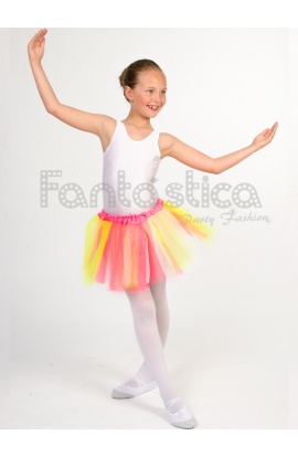 Bailarina Corporal para niña Tul de 3 Hilos Ballet Correas Ajustables LoveLegis Tutú de Ballet clásico para niña Blanco y Rosa Idea de Regalo de cumpleaños Falda 