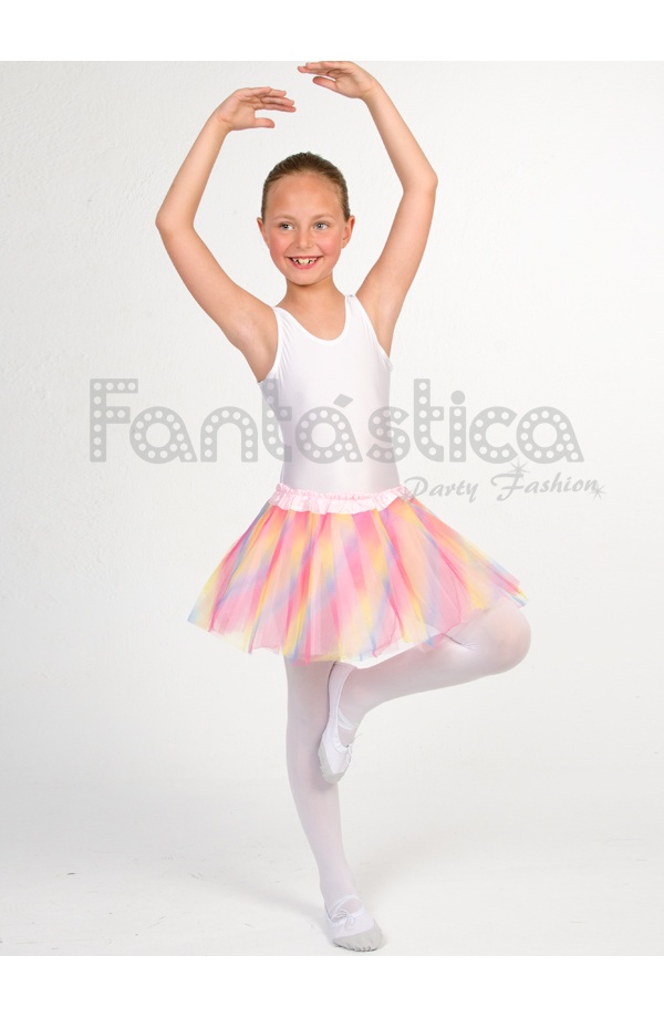 Tutú para Ballet, Danza y Gimnasia - Falda de Tul para Mujer Color
