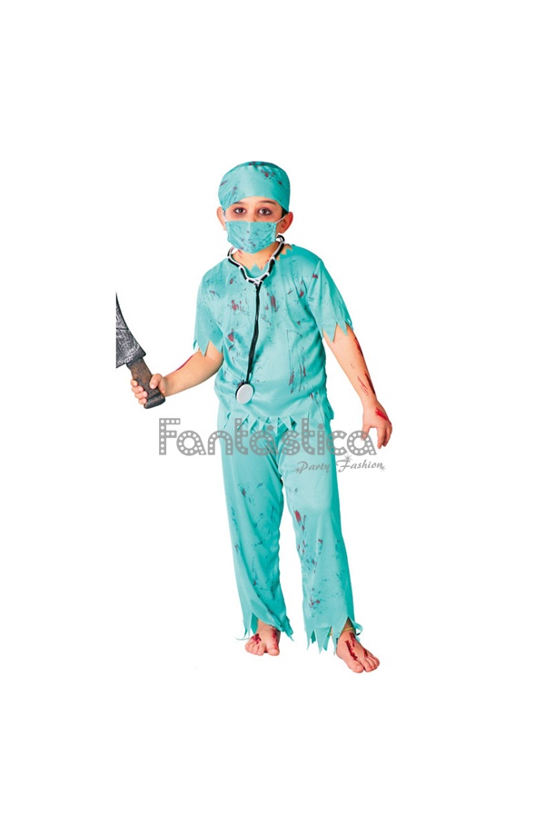 Disfraz para Niño Cirujano Zombie