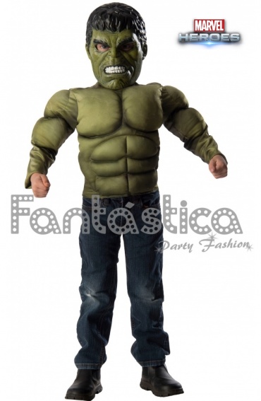 Oscuro Instrumento cristiano Disfraz para Niño Hulk - Disfraz Original de Marvel El increíble Hulk II