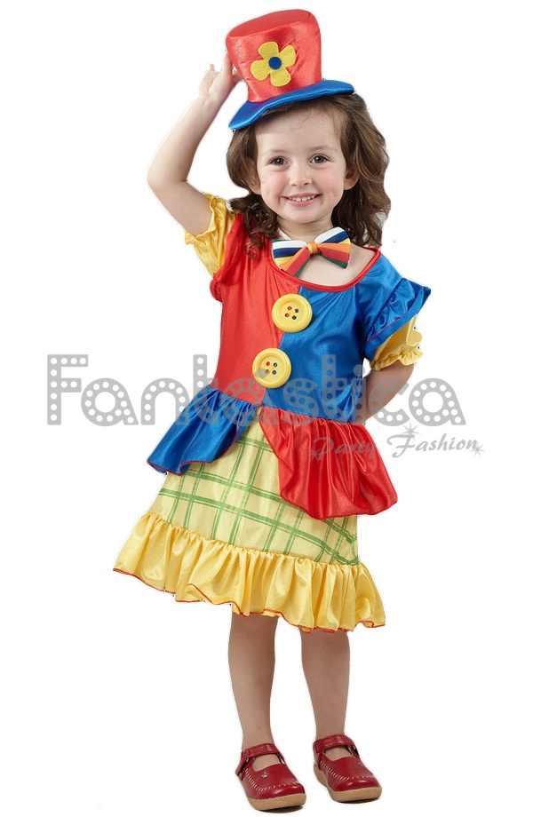 costumes of clowns for girls, cheap costumes for girls, halloween, Carnival