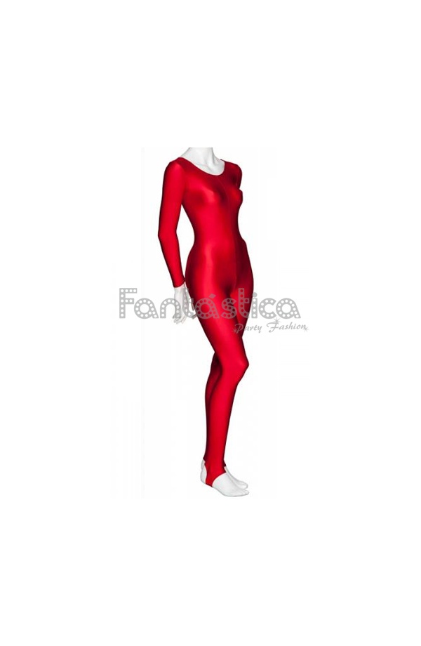 Red Lycra Catsuit for Man and Woman