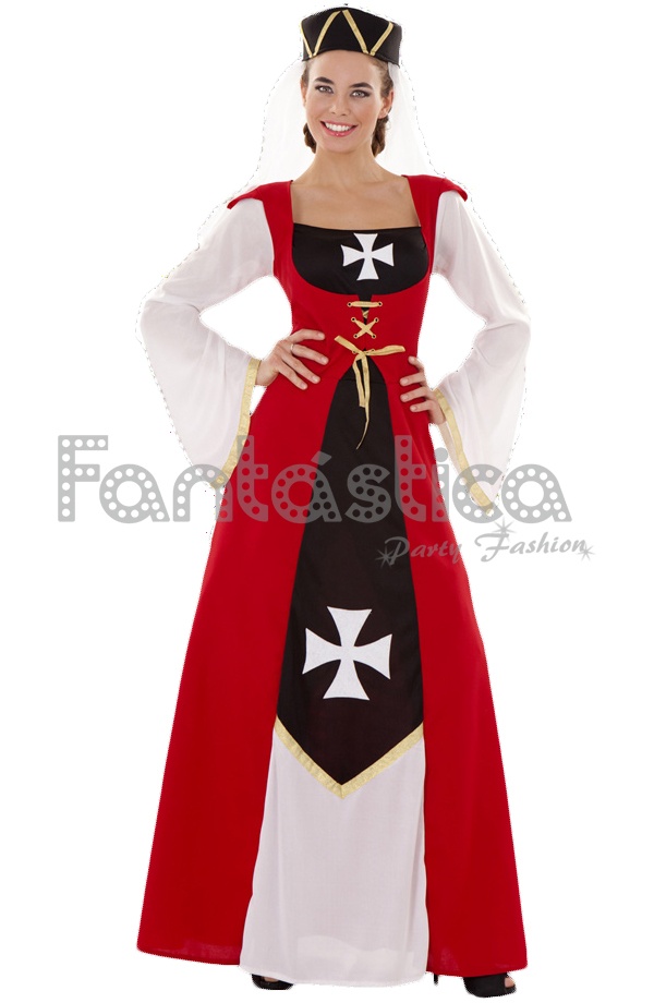 Traje de dama medieval mujer - Disfraces Medievales - No solo fiesta