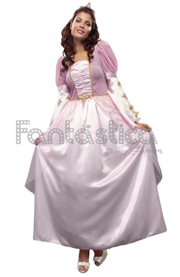 diamante pausa cortar Disfraz para Mujer Princesa Rapunzel