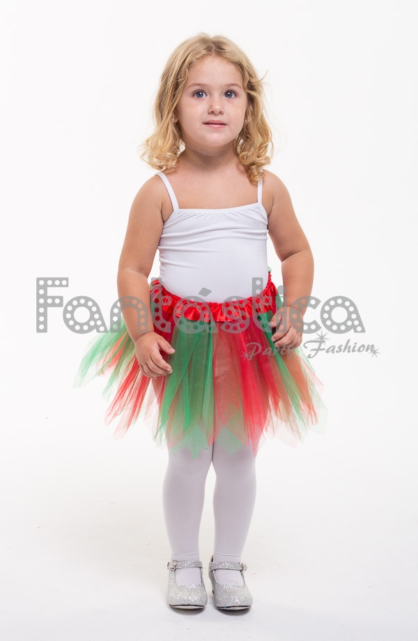 Descriptivo cerca Cuna Tutú para Ballet y Danza - Falda de Tul para Bebé y Niña Multicolor