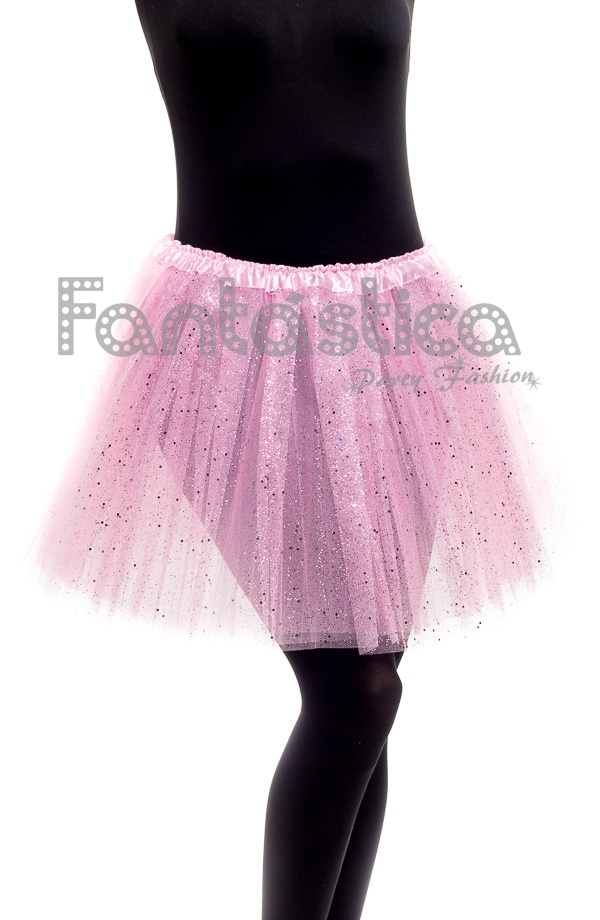  Falda corta plisada para mujer, falda tutú para bailar, falda  de 3 capas color lavanda, Rosa intenso, lavanda : Ropa, Zapatos y Joyería