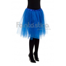 Tutú para Ballet y Danza - Falda de Tul Larga para Mujer Color Azul
