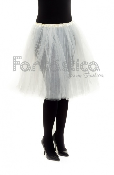 Falda tutú retro de 5 capas Ballet Warrior 5K, 10K Fun Dash Run LED tutú  para mujer, color blanco, Blanco