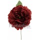 Flor para el Pelo Modelo Eugenia Color Rojo Oscuro