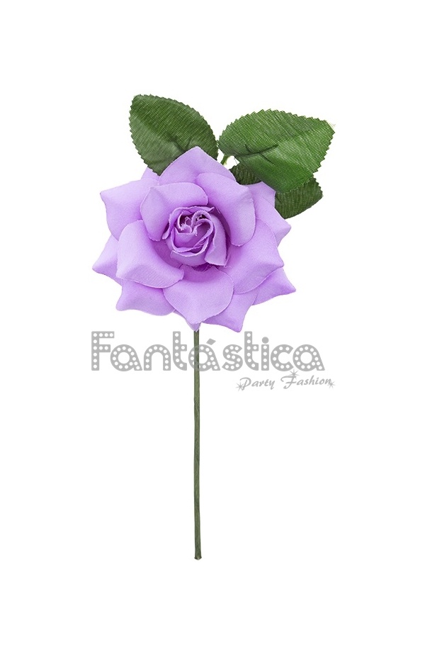 Flor pequeña para el Pelo Modelo Amaia Color Lila Violeta