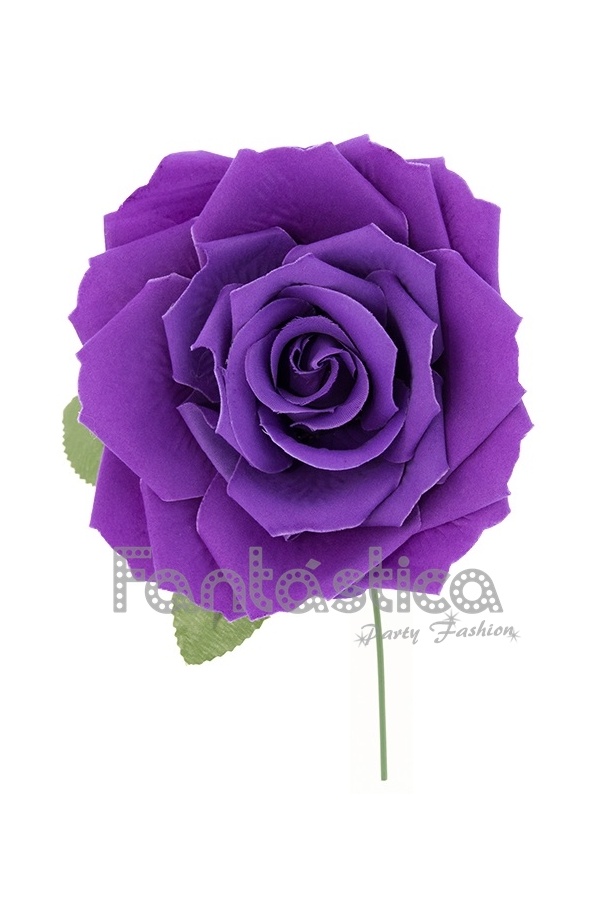 Flor para el Pelo Modelo Ana Color Lila Violeta