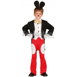 Disfraz de Ratón Micky para Niños de 2-3 años