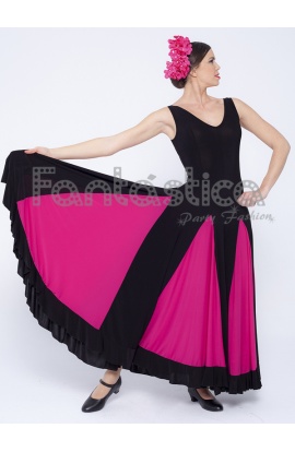 Spanish Flamenco Dance Dress For Women 360 720 Degree Performance