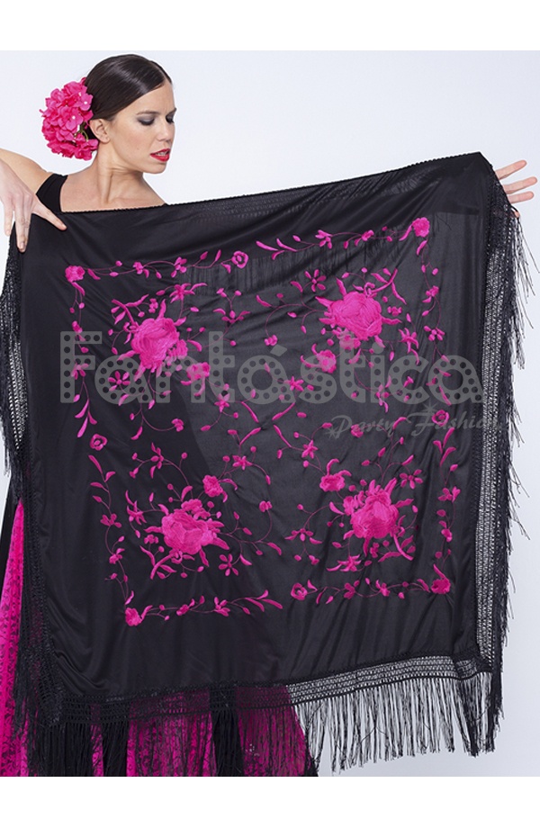 Mantones de flamenca para mujer y niña, mantones baratos