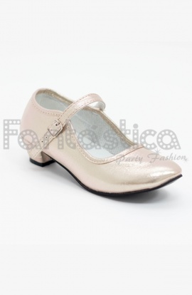 Zapatos Flamenca Para Niña y Mujer, Mod. 302, Calzado Made In Spain (21,  Amarillo) : : Moda