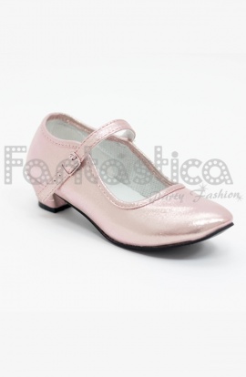 Comprar Zapatos Flamenca Niña Plata. Zapatos Flamenca Baratos 💃👠