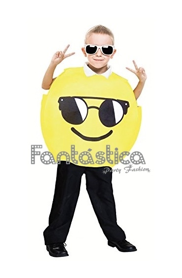 Obsesión Cuota de admisión principal Disfraz para Niño Emoticono Whatsapp - Guay Gafas de Sol