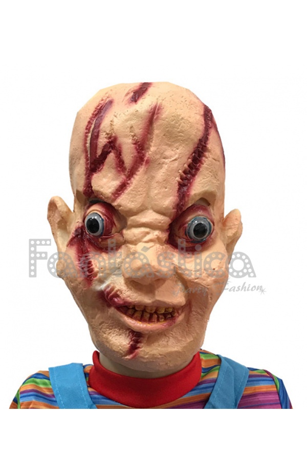 Máscara Chucky Muñeco Diabólico para Disfraz de Halloween III