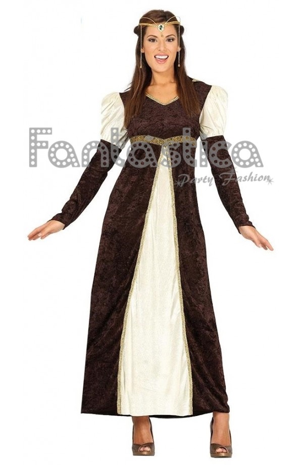 Todos los años Desagradable Orientar Disfraz para Mujer Doncella Medieval