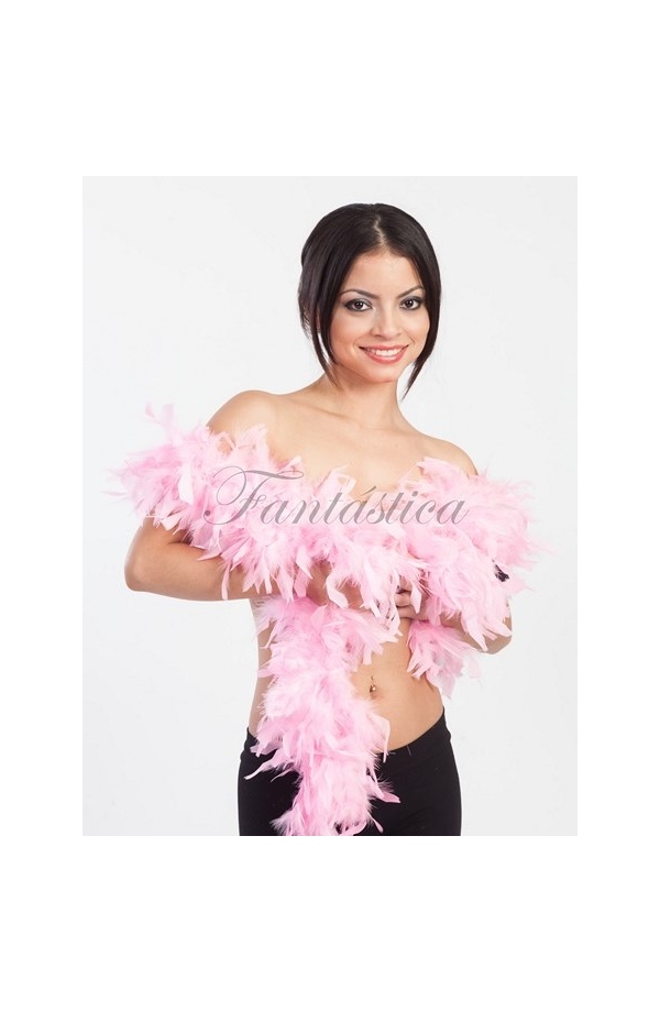 Larryhot Boa de plumas de color rosa intenso – Boas de plumas de 2.33 onzas  para mujeres, baile de manualidades, fiesta de disfraces y decoración de