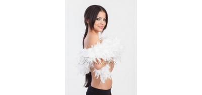  OPFWTYNAW Disfraz de boa de plumas blancas de calidad para  despedida de soltera (blanco, 180 x 2) : Deportes y Actividades al Aire  Libre