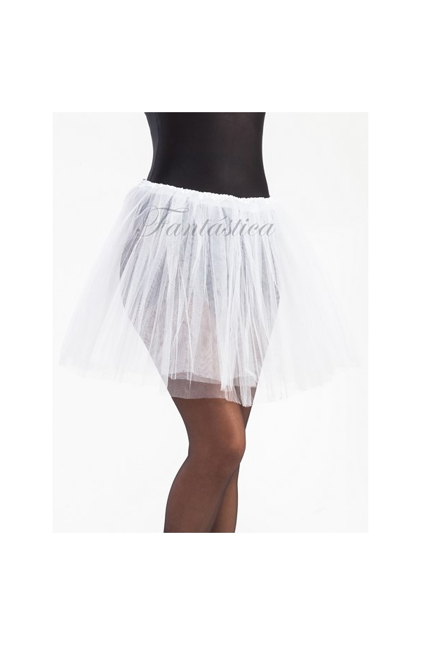 Tutú para Ballet y Danza - Falda de Tul para Mujer Color Blanco