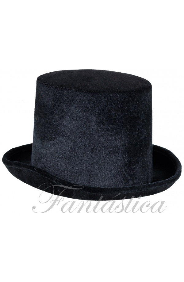 Sombrero de Copa para Fiesta o Disfraz Color Negro
