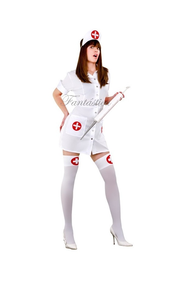 cartel neumonía tal vez Disfraz para Mujer Enfermera Sexy