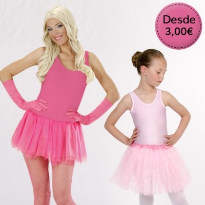 Tutús Color Rosa y Fucsia