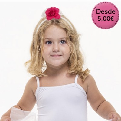 Diademas Flamencas para Bebé y Niña