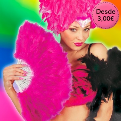 Abanicos de Plumas para Orgullo Gay