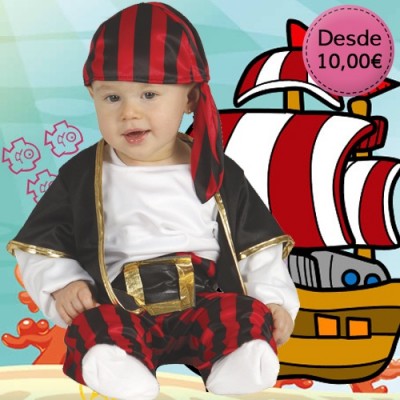 Pirates costumes for babies