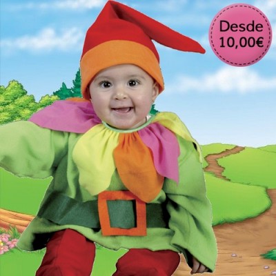 Elf, fairy and gnome costumes for babies
