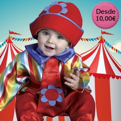 Clown costumes for babies