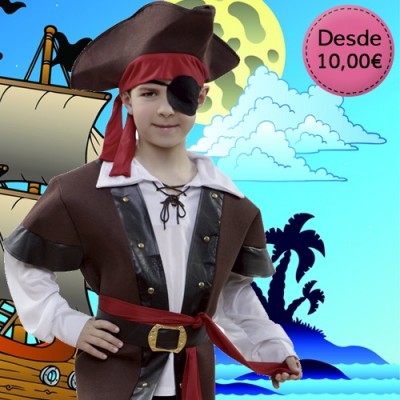 Pirate costumes for boys