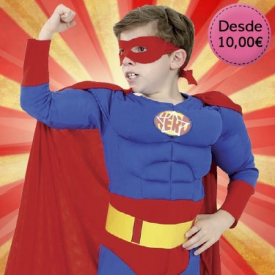 Superhero costumes for boys
