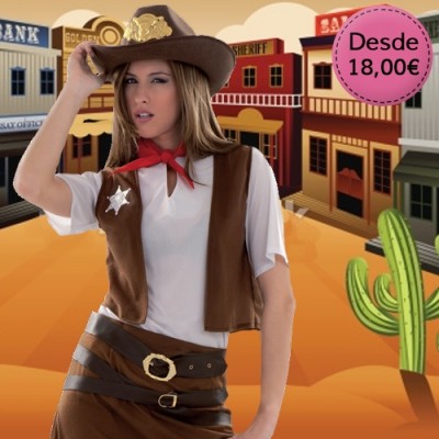 Cowgirl and native american indian costumes for woman