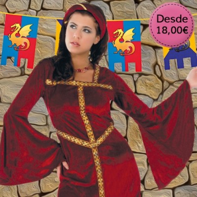 Disfraces Medievales Femeninos