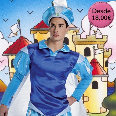 Prince, king and warrior costumes for man