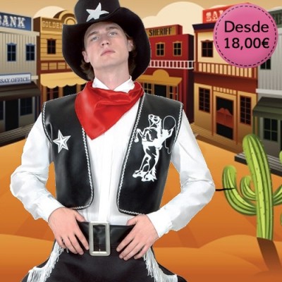 Cowboys and native american indian costumes for man
