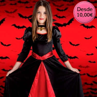 preferible cortesía Desde disfraces baratos para niñas para Halloween, disfraz de diablilla, vampira,  bruja