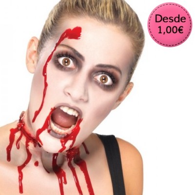 Sangre falsa y Látex para Maquillaje Halloween