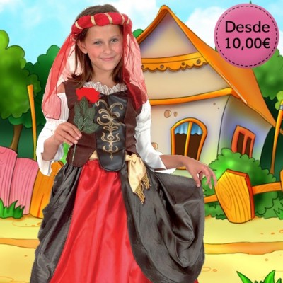 Medieval costumes for girls