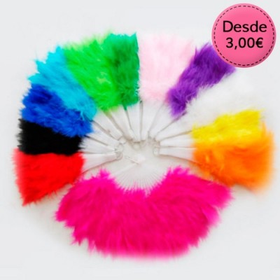 Carnival feather fans