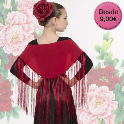 Spanish Flamenco small shawls for girl