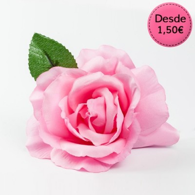 Flores para Flamenca Color Rosa