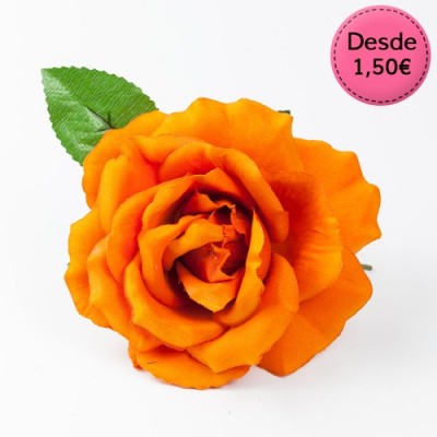Flores Naranjas para Flamenca