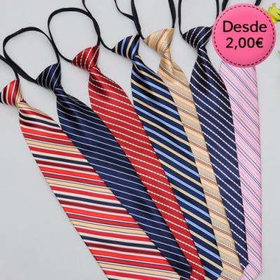 Zipper printed ties